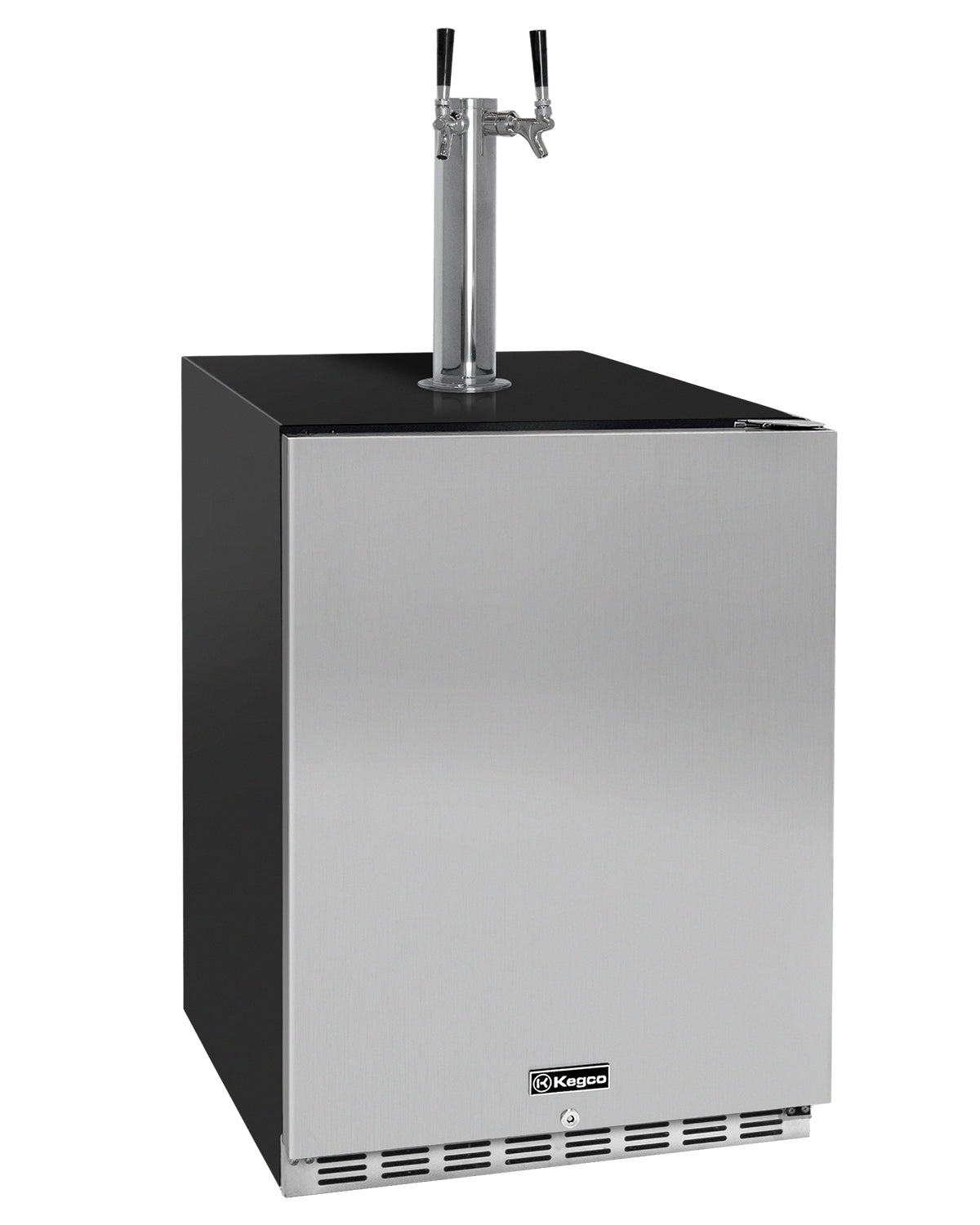 24" Wide Dual Tap Stainless Steel Built-in ADA Ready to Drink BIB Coffee Dispenser