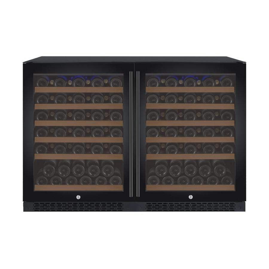Allavino FlexCount II Tru-Vino 112 Bottle Dual Zone Black Wine Fridge 2X-VSWR56-1B20